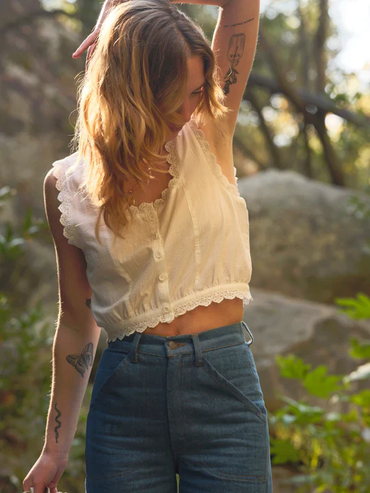 Helena Top in White - Image 6